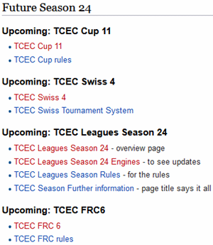 TCEC Cup in the next days! - Leela Chess Zero